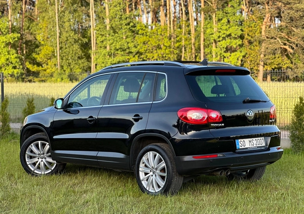 Volkswagen Tiguan cena 39900 przebieg: 219000, rok produkcji 2009 z Mrągowo małe 742